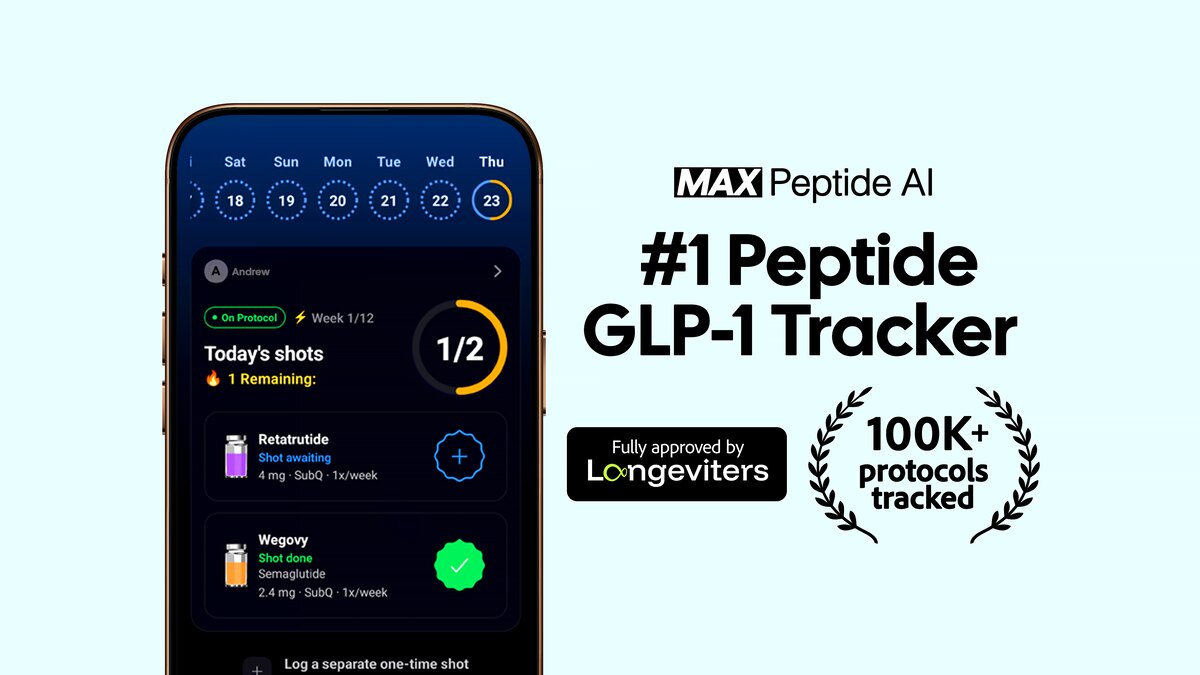 MAX Peptide AI — 官网预览图