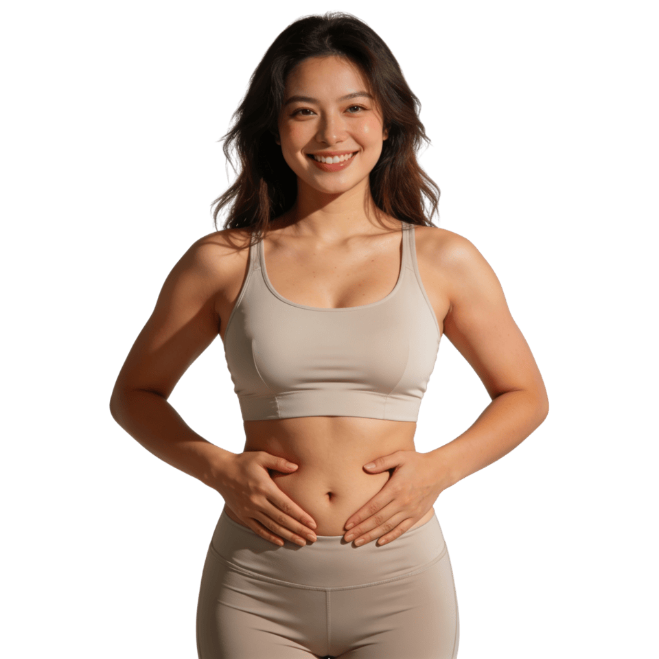 MAX Peptide AI results dashboard showing body composition and progress